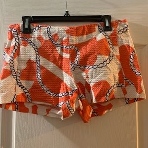 Lilly Pulitzer Liza Booze Cruise Shorts sz 4